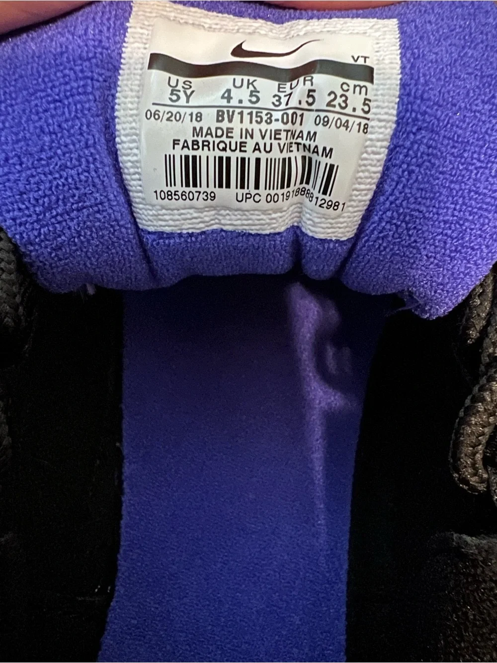 Nike Vapormax ‘97 - Size 5 Youth/Big Kids